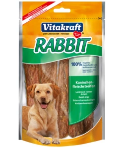 RABBIT STRISCIE DI CARNE DI CONIGLIO 80 GR. - VITAKRAFT